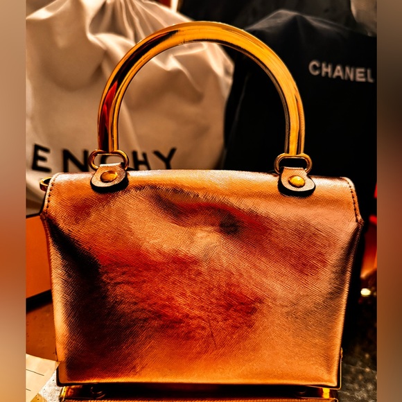 Rose gold miniature tote/crossbody - Picture 6 of 7